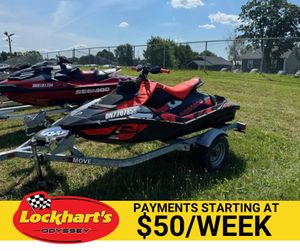 2021 Sea-Doo Spark 2up TRIXX Red Wrap