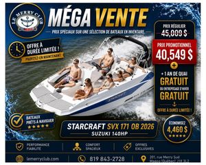 2026 Starcraft SVX 171