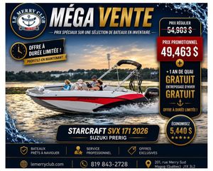 2026 Starcraft SVX 171
