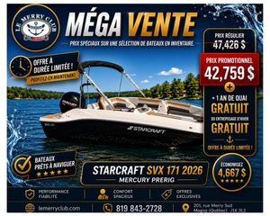 2026 Starcraft SVX 171