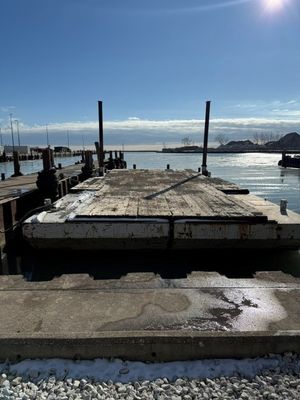 2021 52' X 24' X 5' SECTIONAL SPUD BARGE