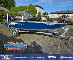 2022 Princecraft Yukon® 14 WT W/20HP MERC AND TRAILER