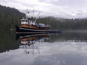 1941 Armstrong Bros. Custom Wooden Trawler Liveaboard Vessel