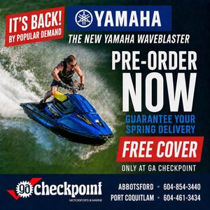2027 Yamaha WaveBlaster Midnight Blue/Black - PRE-ORDER TODAY