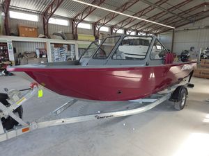 2027 KingFisher Falcon 16 in Candy Red with Suzuki DF90