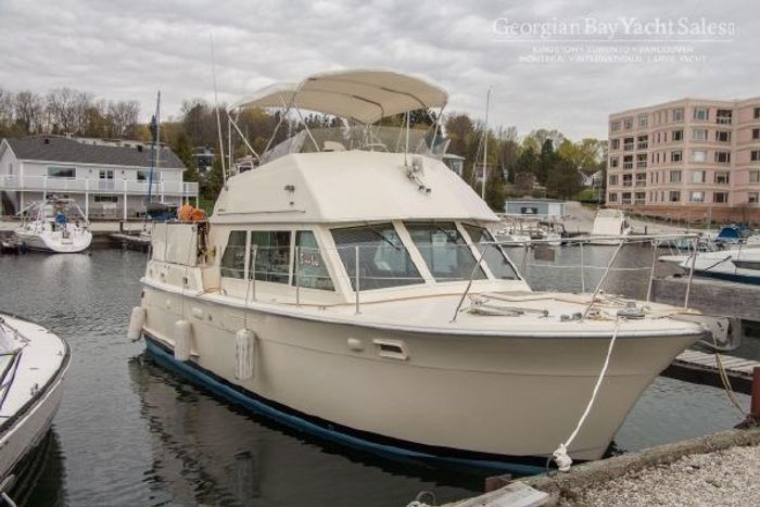 Hatteras 38 Double Cabin 1973 Used Boat For Sale In Georgian Bay