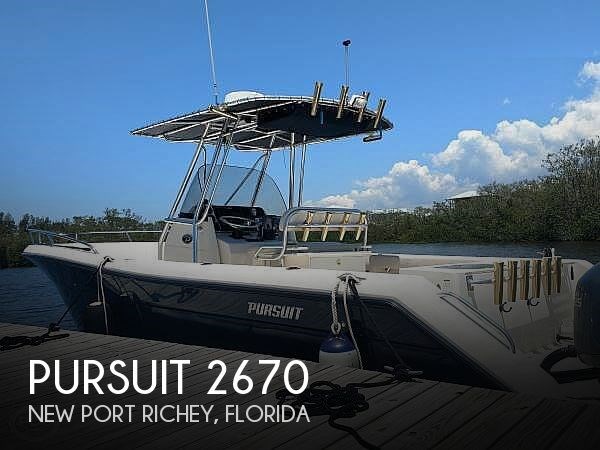 Pursuit 2670 2005 Used Boat For Sale In New Port Richey Florida