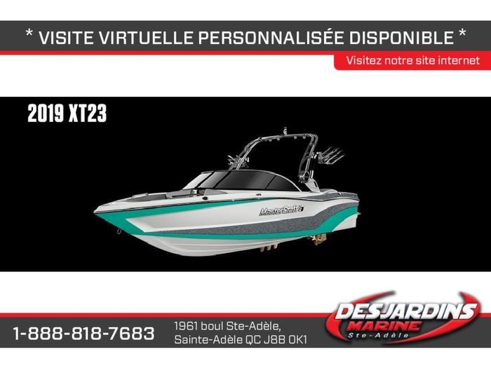 Mastercraft Xt 23 2019 New Boat For Sale In Ste Adele Quebec Boatdealers Ca