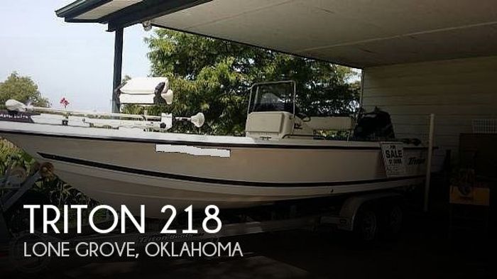 Triton 218 Bay Explorer 2010 Used Boat For Sale In Lone Grove Oklahoma Boatdealers Ca