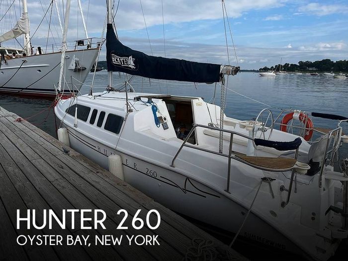Hunter 260 1999 Used Boat for Sale in Oyster Bay, New York BoatDealers.ca