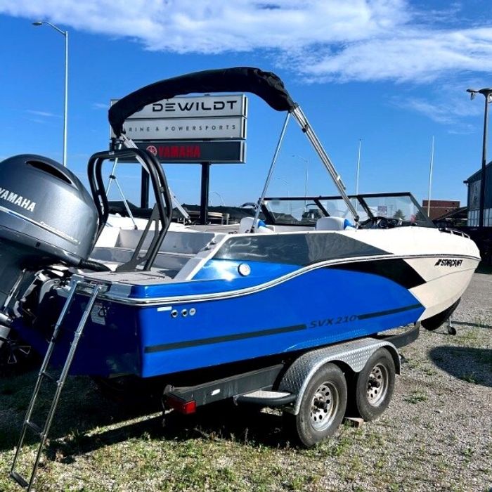 2023 Starcraft Marine SVX 210 OB W/150HP YAMAHA Photo 5 sur 10