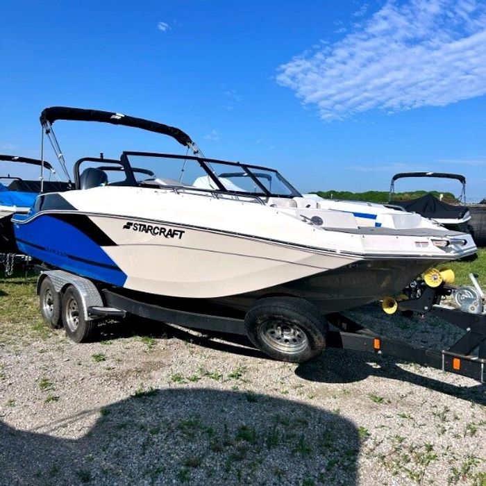 2023 Starcraft Marine SVX 210 OB W/150HP YAMAHA Photo 1 sur 10