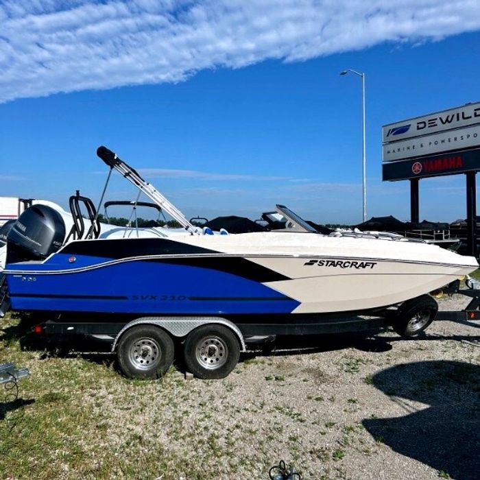 2023 Starcraft Marine SVX 210 OB W/150HP YAMAHA Photo 4 sur 10