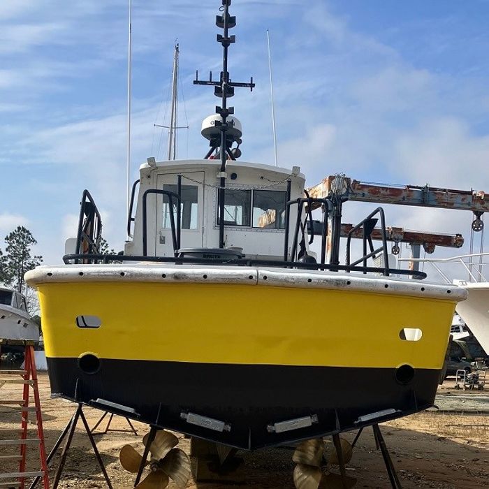 Twin Screw Aluminum UTB/Crew/Pilot/Work Boat 1979 Used Boat for Sale in
