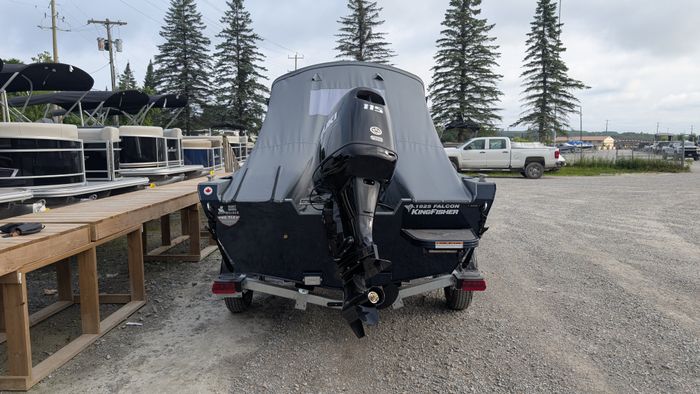 2026 KingFisher Falcon 1825 Sport Cottage Twilight Blue with a Suz Photo 6 of 23