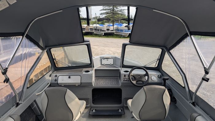 2026 KingFisher Falcon 1825 Sport Cottage Twilight Blue with a Suz Photo 19 of 23