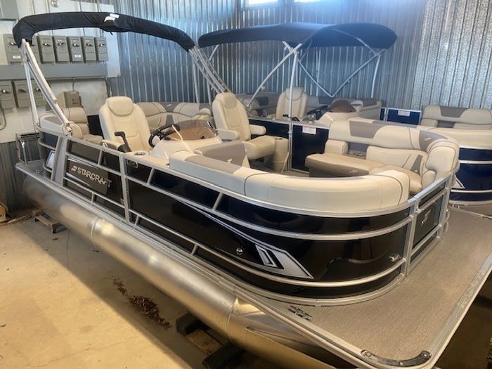 2026 Starcraft EX 20 R PTS Tritoon Blue Suzuki DF115 Photo 6 of 31