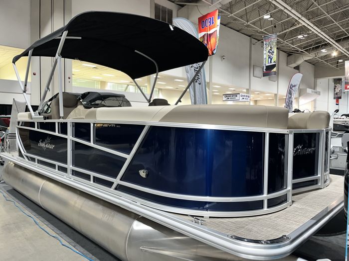 2026 SunChaser Geneva Cruise 20 LR DH PTS Tritoon Blue Suzuki DF1 Photo 2 of 16