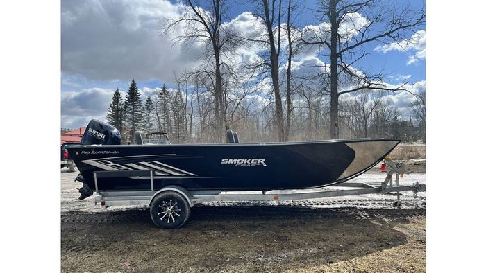 2026 Smoker Craft Pro Sportsman 1872 Tiller Blue Photo 1 sur 26
