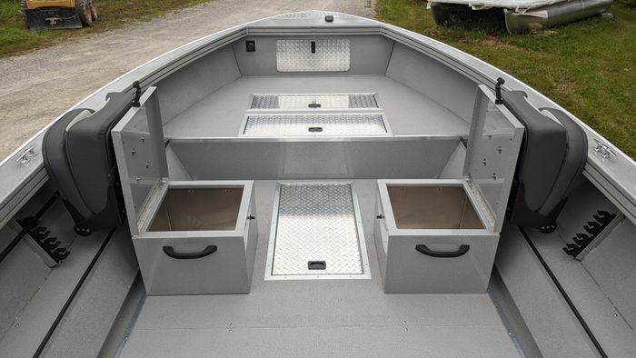 2026 Smoker Craft Pro Sportsman 1872 Tiller Blue Photo 15 sur 26