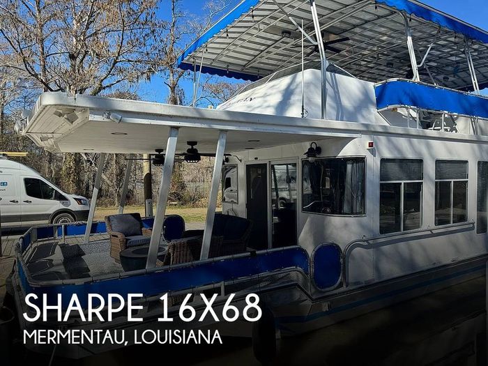 Sharpe 16x68 1999 Used Boat for Sale in Mermentau, Louisiana