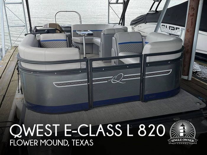 Qwest EClass L 820 2023 Used Boat for Sale in Flower Mound, Texas