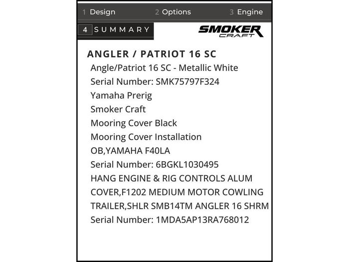 2023 Smoker Craft Angler / Patriot 16 SC Photo 16 of 16