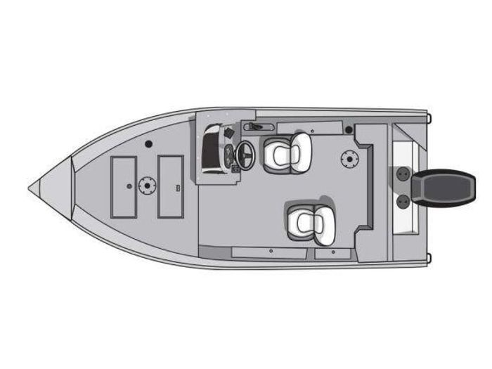 2023 Smoker Craft Angler / Patriot 16 SC Photo 15 of 16