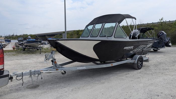 2026 Smoker Craft Pro Sportsman 1872 DC Black Suzuki DF115 Photo 2 sur 31