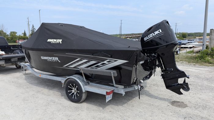 2026 Smoker Craft Pro Sportsman 1872 DC Black Suzuki DF115 Photo 28 sur 31