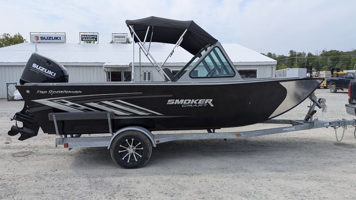 2026 Smoker Craft Pro Sportsman 1872 DC Black Suzuki DF115 Photo 5 sur 31