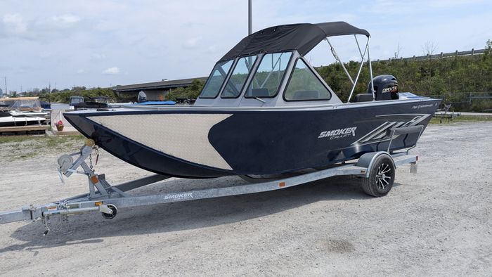2026 Smoker Craft Pro Sportsman 1872 DC Blue Yamaha VF115 Photo 2 sur 33