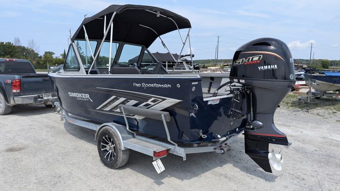 2026 Smoker Craft Pro Sportsman 1872 DC Blue Yamaha VF115 Photo 8 sur 33