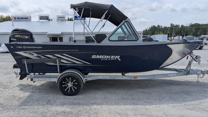 2026 Smoker Craft Pro Sportsman 1872 DC Blue Yamaha VF115 Photo 5 sur 33
