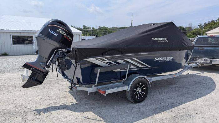 2026 Smoker Craft Pro Sportsman 1872 DC Blue Yamaha VF115 Photo 30 sur 33
