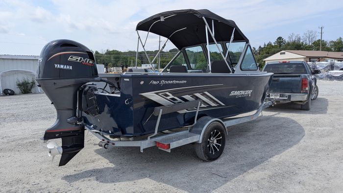 2026 Smoker Craft Pro Sportsman 1872 DC Blue Yamaha VF115 Photo 6 sur 33