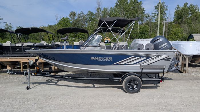 2024 Smoker Craft Pro Angler 182 XL Blue Yamaha F150 Photo 1 sur 39