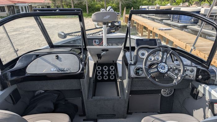 2024 Smoker Craft Pro Angler 182 XL Blue Yamaha F150 Photo 29 sur 39