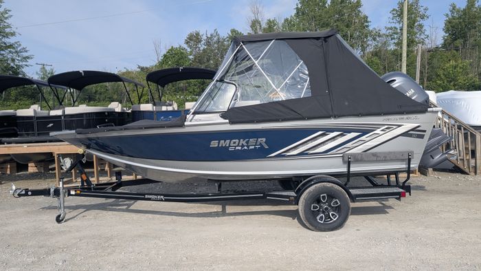 2024 Smoker Craft Pro Angler 182 XL Blue Yamaha F150 Photo 9 sur 39