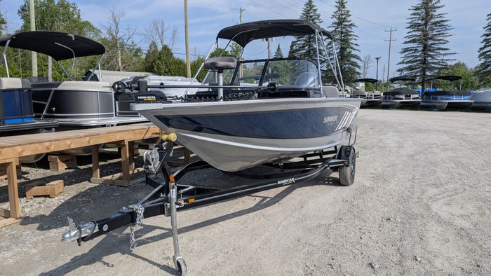 2024 Smoker Craft Pro Angler 182 XL Blue Yamaha F150 Photo 2 sur 39