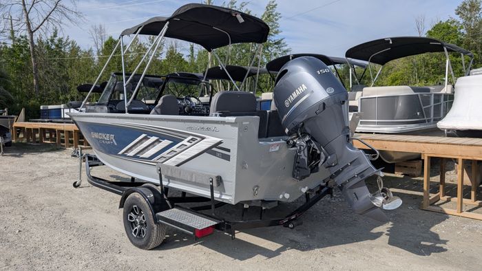 2024 Smoker Craft Pro Angler 182 XL Blue Yamaha F150 Photo 4 sur 39