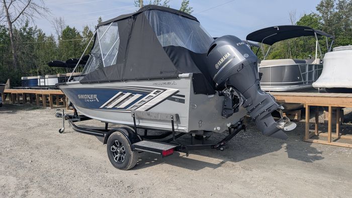 2024 Smoker Craft Pro Angler 182 XL Blue Yamaha F150 Photo 12 sur 39