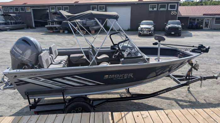 2024 Smoker Craft Pro Angler 182 XL Blue Yamaha F150 Photo 7 sur 39