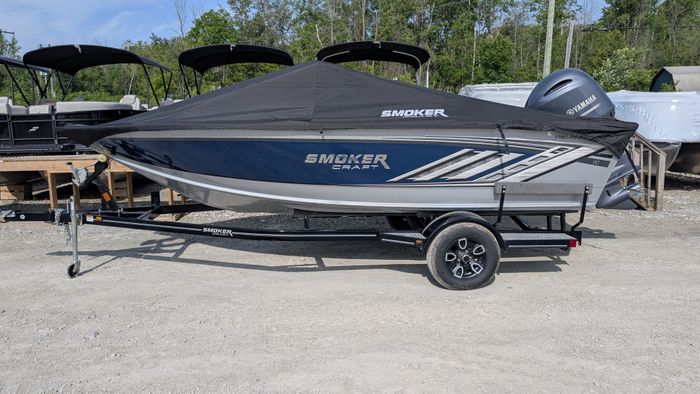 2024 Smoker Craft Pro Angler 182 XL Blue Yamaha F150 Photo 35 sur 39