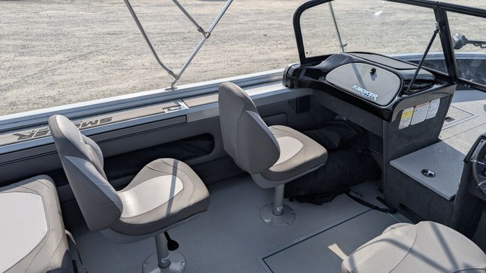 2024 Smoker Craft Pro Angler 182 XL Blue Yamaha F150 Photo 21 sur 39