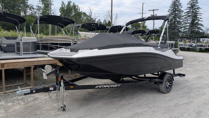 2025 Starcraft SV 16 Side Console Deck Boat Black Suzuki DF75 Fou Photo 21 sur 23
