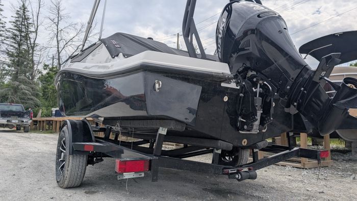 2025 Starcraft SV 16 Side Console Deck Boat Black Suzuki DF75 Fou Photo 22 sur 23