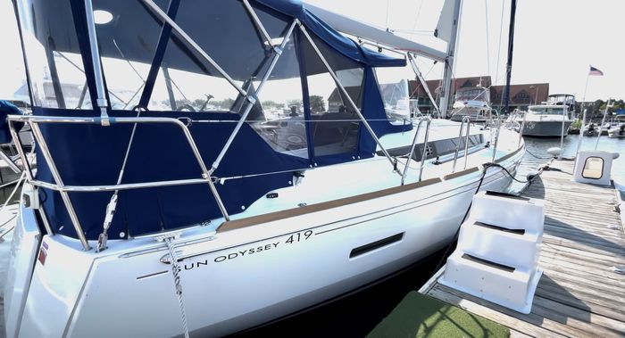 2018 Jeanneau Sun odyssey 419 Photo 16 sur 16