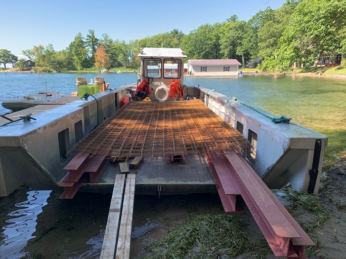 2010 30' x 11' Kanter Transporter Aluminum Landing Craft Photo 2 sur 35