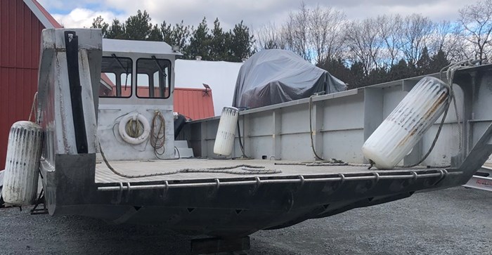 2010 30' x 11' Kanter Transporter Aluminum Landing Craft Photo 3 sur 35